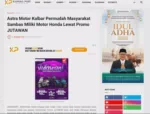 Astra Motor Kalbar Permudah Masyarakat Sambas Miliki Motor Honda Lewat Promo JUTAWAN