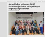Asmo Kalbar latih guru PAUD Pontianak jadi duta safetyriding di lingkungan pendidikan