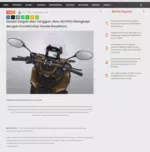 Desain Gagah dan Tangguh, New ADV160 Dilengkapi dengan Konektivitas Honda RoadSync