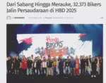 Dari Sabang Hingga Merauke, 32.373 Bikers Jalin Persaudaraan di HBD 2025