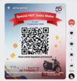 All New Vario 125 Street Cuma 5,6 juta? Asli beneran! Ramein Promo Spesial HUT 56 Tahun Astra Motor dengan cara menukarkan 5600 Hepigo Poin di Aplikasi MotorkuX mulai tanggal 15 Juni 2026✨️. Promo eks