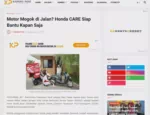 Motor Mogok di Jalan? Honda CARE Siap Bantu Kapan Saja