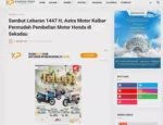Sambut Lebaran 1447 H, Astra Motor Kalbar Permudah Pembelian Motor Honda di Sekadau
