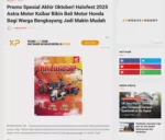 Promo Spesial Akhir Oktober! Halofest 2025 Astra Motor Kalbar Bikin Beli Motor Honda Bagi Warga Bengkayang Jadi Makin Mudah
