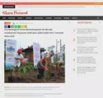 Kembangkan Desa Berkelanjutan di Merapi, Kolaborasi Yayasan AHM dan UGM Gelar KKn Temarik Satu Hati