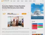 Komunitas Hijabers Scoopy Ramaikan Serenity Ride Bersama Asmo Kalbar