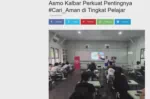 Asmo Kalbar Perkuat Pentingnya #Cari_Aman di Tingkat Pelajar