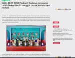 KLHN 2025 AHM Perkuat Budaya Layanan Lebih Dekat Lebih Hangat untuk Konsumen Honda