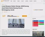 Lewat Berpacu Dalam Sinergi, AHM Dorong Anak Muda Kelola Barang Secara Bertanggung Jawab