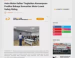 Astra Motor Kalbar Tingkatkan Kemampuan Prediksi Bahaya Komunitas Motor Lewat Safety Riding
