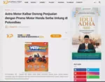 Astra Motor Kalbar Dorong Penjualan dengan Promo Motor Honda Serba Untung di Putussibau