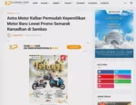 Astra Motor Kalbar Permudah Kepemilikan Motor Baru Lewat Promo Semarak Ramadhan di Sambas