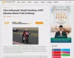 Irfan Ardiansyah Tampil Gemilang, AHRT Kibarkan Merah Putih di Motegi
