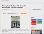 Touring Malam Berbalut CSR, Komunitas Honda Kalbar Tunjukkan Solidaritas