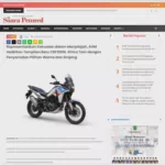 Representasikan Kekuatan dalam Menjelajah, AHM Hadirkan Tampilan Baru CRF1000L Africa Twin dengan Penyematan Pilihan Warna dan Striping