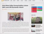 Astra Motor Kalbar Dorong Kualitas Lulusan SMK Lewat UKK Berstandar Industri
