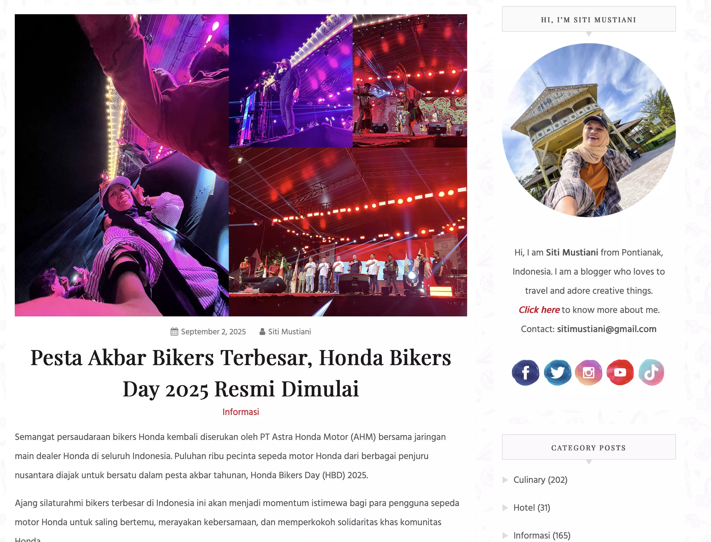Pesta Akbar Bikers Terbesar, Honda Bikers Day 2025 Resmi Dimulai