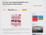 DP Turun, Tenor Panjang! ROMANSA Asmo Kalbar Manjakan Warga Sekadau