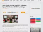 Astra Honda Berbagi Ilmu 2025, Dukungan Nyata AHM Siapkan SDM Vokasi Unggul