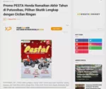 Promo PESTA Honda Ramaikan Akhir Tahun di Putussibau, Pilihan Skutik Lengkap dengan Cicilan Ringan