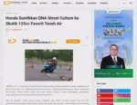 Honda Suntikkan DNA Street Culture ke Skutik 125cc Favorit Tanah Air