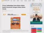 Promo SeMayNgat Astra Motor Kalbar Banjiri Konsumen dengan Diskon Motor Honda