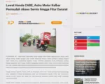 Lewat Honda CARE, Astra Motor Kalbar Permudah Akses Servis hingga Fitur Darurat