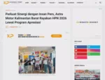 Perkuat Sinergi dengan Insan Pers, Astra Motor Kalimantan Barat Rayakan HPN 2026 Lewat Program Apresiasi