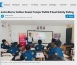 Astra Motor Kalbar Bekali Pelajar SMKN 9 Soal Safety Riding