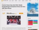 Festival Vokasi Satu Hati 2026: Wadah Pengembangan Kompetensi Siswa dan Guru SMK Mitra Binaan