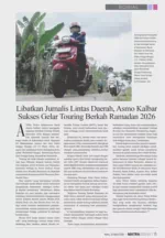 Libatkan Jurnalis Lintas Daerah, Asmo Kalbar Sukses Gelar Touring Berkah Ramadan 2026