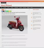 New Honda Stylo 160 Semakin jadi Pusat Perhatian dengan Balutan Warna Baru