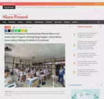 Perkuat Kampanye Keselamatan Berkendara cari aman dan Program Sinergi Bagi Negeri, Astra Motor Gear Safety Riding di SMAN 12 Pontianak