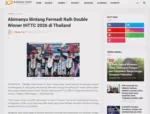 Abimanyu Bintang Fermadi Raih Double Winner IHTTC 2026 di Thailand