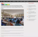 Perkuat Kampanye Cari Aman di Kalangan Pelajar, Astra Motor Kalbar Gelar Safety Riding di SMAN 4 Kibu Raya