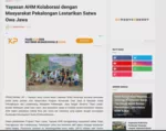 Yayasan AHM Kolaborasi dengan Masyarakat Pekalongan Lestarikan Satwa Owa Jawa