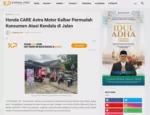 Honda CARE Astra Motor Kalbar Permudah Konsumen Atasi Kendala di Jalan