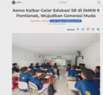 Asmo Kalbar Ingatkan Orang Tua soal Keselamatan Bonceng Anak di Tengah Kabut Asap dan Hujan