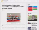Astra Motor Kalbar Tetapkan Juara Technical Skill Contest 2026, Wakili Kalbar ke Tingkat Nasional