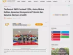 Technical Skill Contest 2026, Astra Motor Kalbar Apresiasi Kompetensi Teknisi dan Service Advisor AHASS