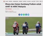 Rheza dan Herjun Sumbang Podium untuk AHRT di ARRC Malaysia