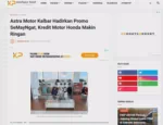 Astra Motor Kalbar Hadirkan Promo SeMayNgat, Kredit Motor Honda Makin Ringan