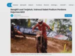 Bangkit usai Terjatuh, Valrossi Sabet Podium Perdana Kejurnas MX2