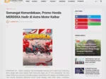 Semangat Kemerdekaan, Promo Honda MERDEKA Hadir di Astra Motor Kalbar