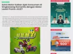 Astra Motor Kalbar Ajak Konsumen di Singkawang Romantis dengan Motor Lewat Promo JULIET