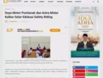 Daya Motor Pontianak dan Astra Motor Kalbar Gelar Edukasi Safety Riding