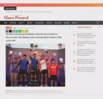 Melesat Kencang di Misano World Circuit Marco Simoncelli, Pembalap Astra Honda Raih Podium FIM JuniorGP