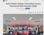 Astra Motor Kalbar Umumkan Juara Technical Skill Contest 2026