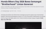 Honda Bikers Day 2026 Bawa Semangat ”Brotherhood” Lintas Generasi