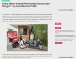 Astra Motor Kalbar Permudah Konsumen dengan Layanan Honda CARE